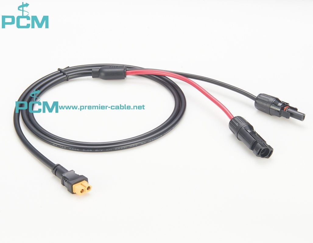 Portable Power Station Charging Cable MC4 to XT60   