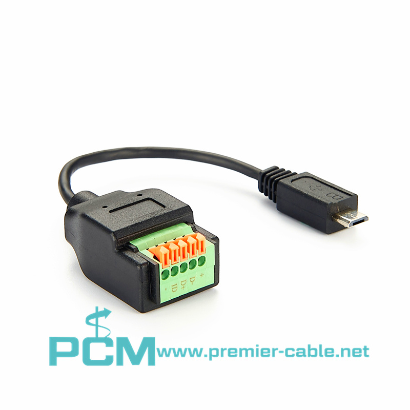 Micro USB 5 PIN Male Plug