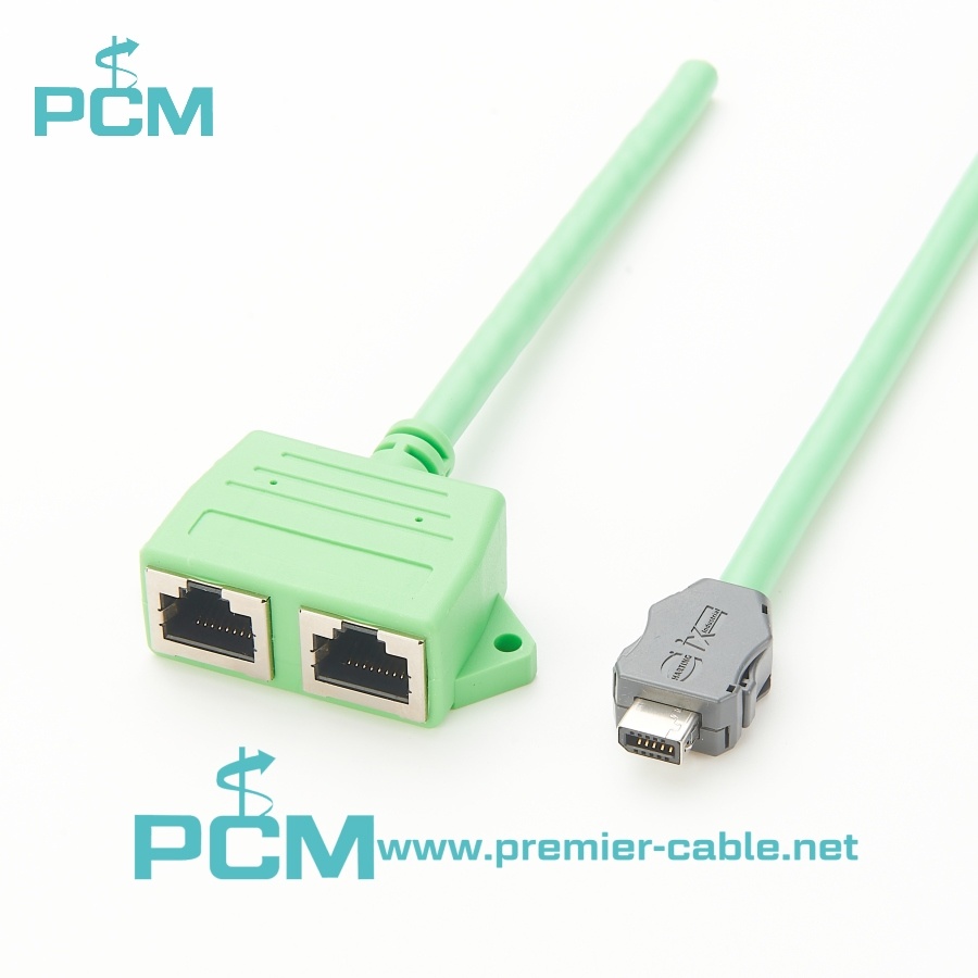 IX Industrial Ethernet type A to RJ45 jack Cable