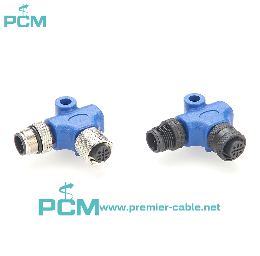 NMEA 2000 Male to Female Connector Right Angle