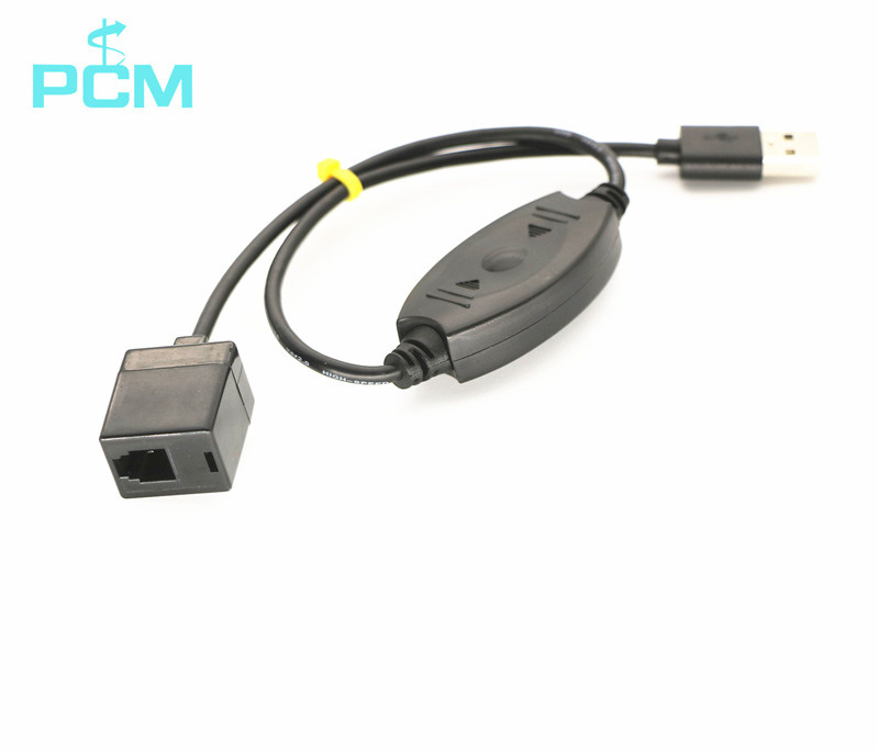 USB to RJ9 Telephone Handset Adaptor