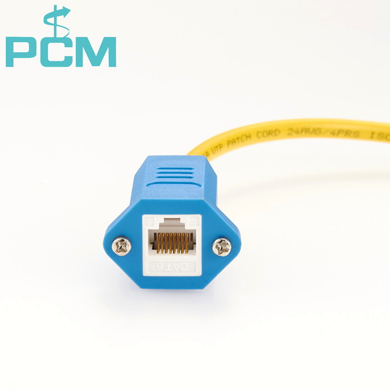 Panel Mounting CAT6 Cable