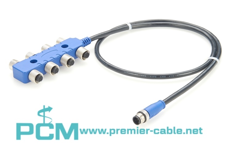 NMEA2000 8 Way Tee Cable for Marine Electronic and Electrical Equipment