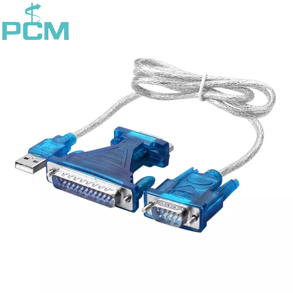 USB to Serial DB9 DB25 Adapter Cable