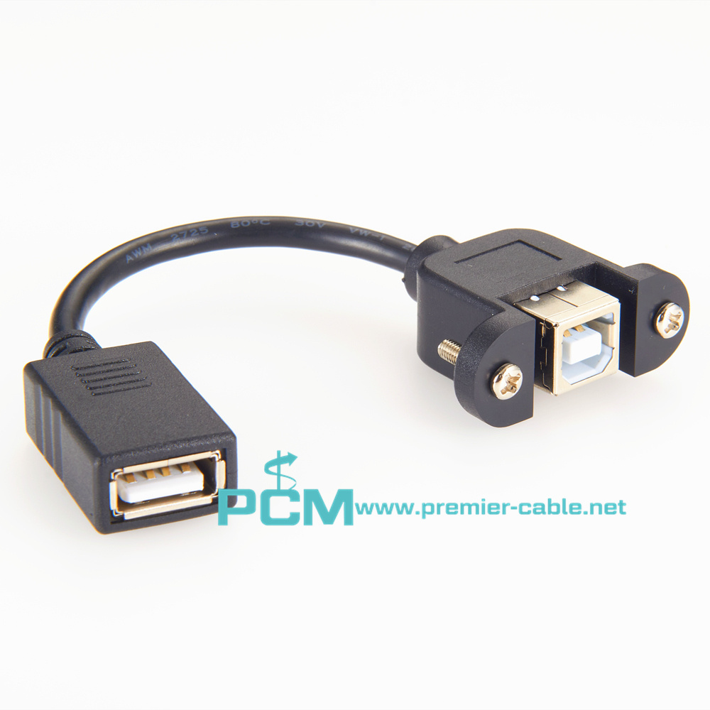 USB B-A Active Extension Repeater Cable 