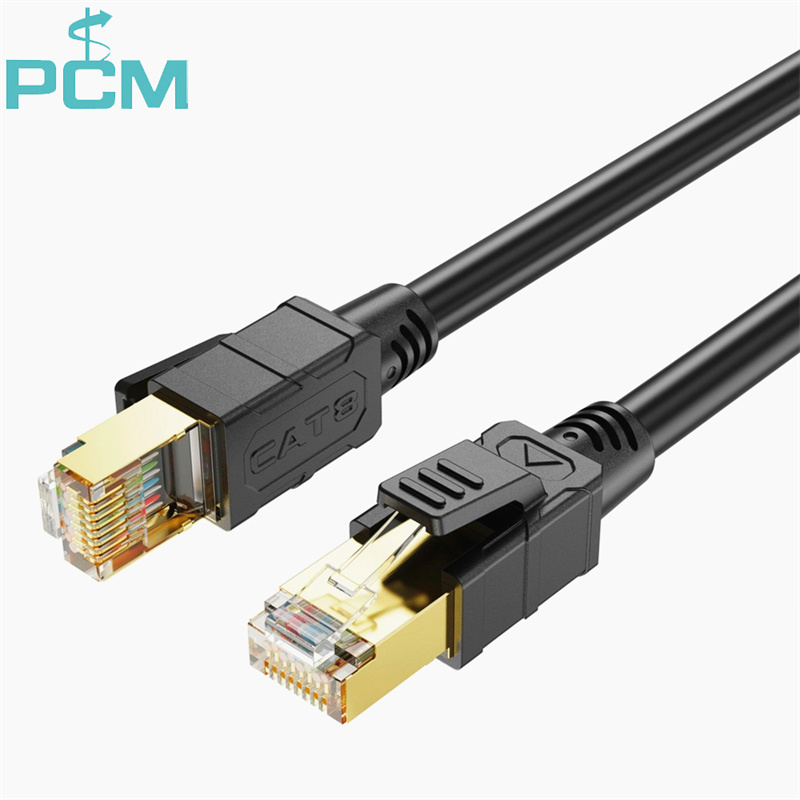 Cat8 Shielded Ethernet Patch Cable