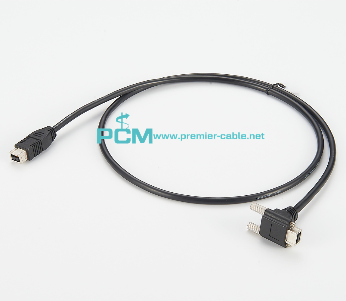 9 Pin IEEE 1394 Firewire Cable Special for Machine Vision and Industrial Camera
