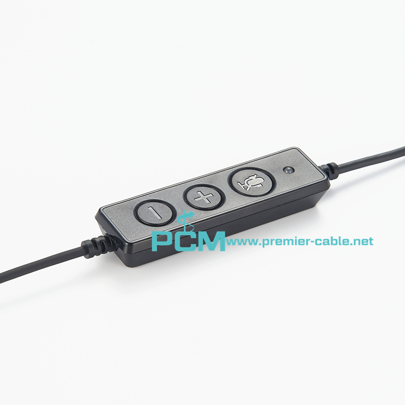 USB Quick Disconnect Headset Cable