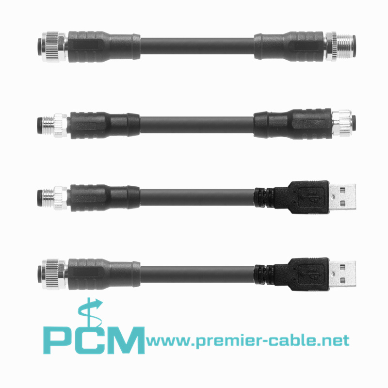 M8 to USB A Sensor Actuator Cable
