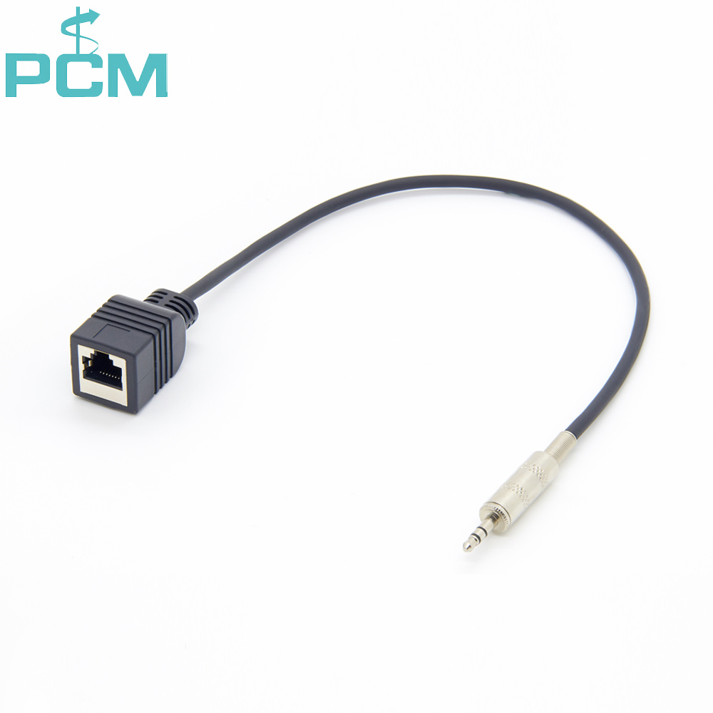 RJ45 female to Single 3.5mm male Adapter Cable for AXIA
