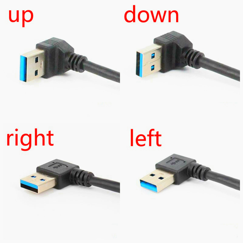 USB Right Angle Cable Connector