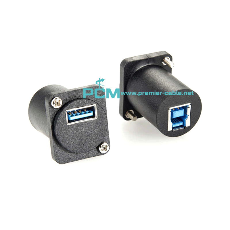 USB3.0 Type A to B Socket