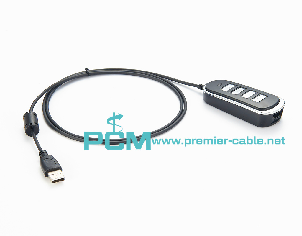 RJ9 to USB Audio Adapter