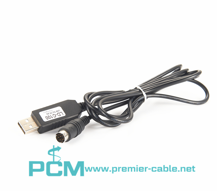 USB to Mini Din 8 pin Serial Cable FTDI