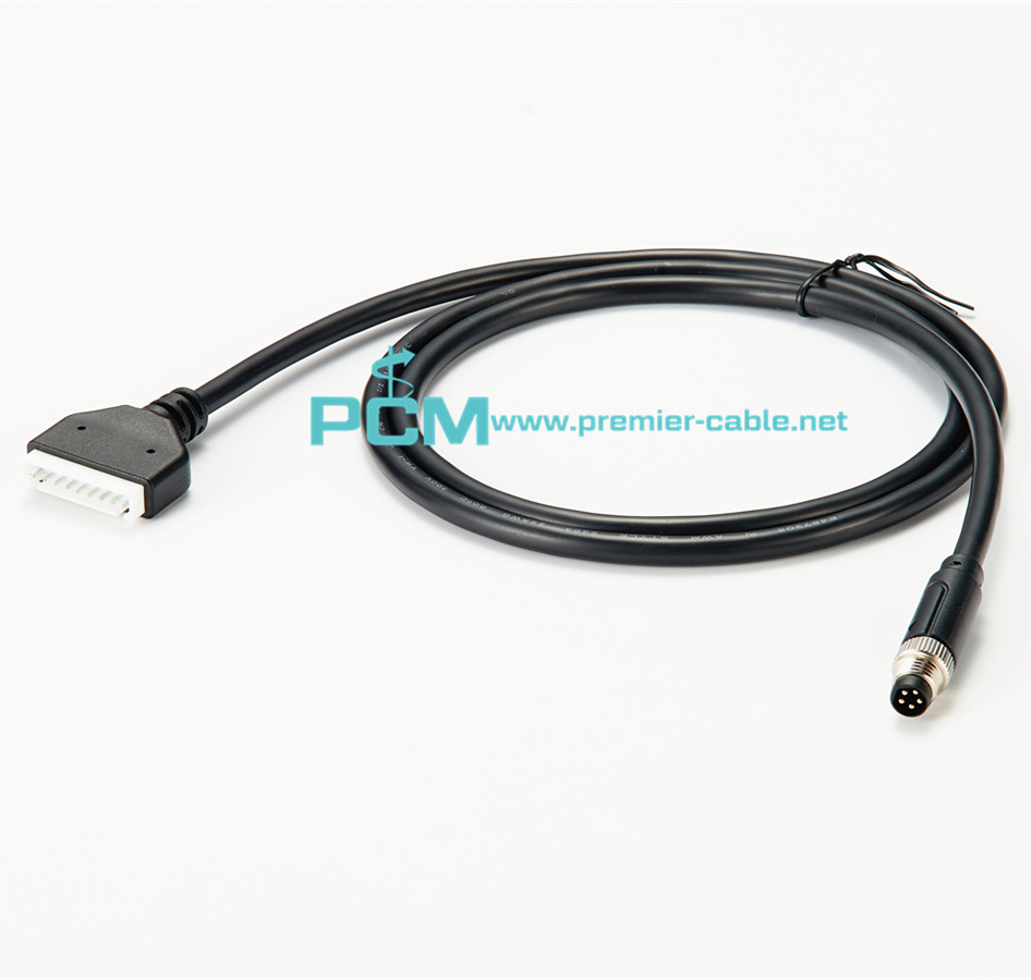 Brushless DC Drive cable M8 connector