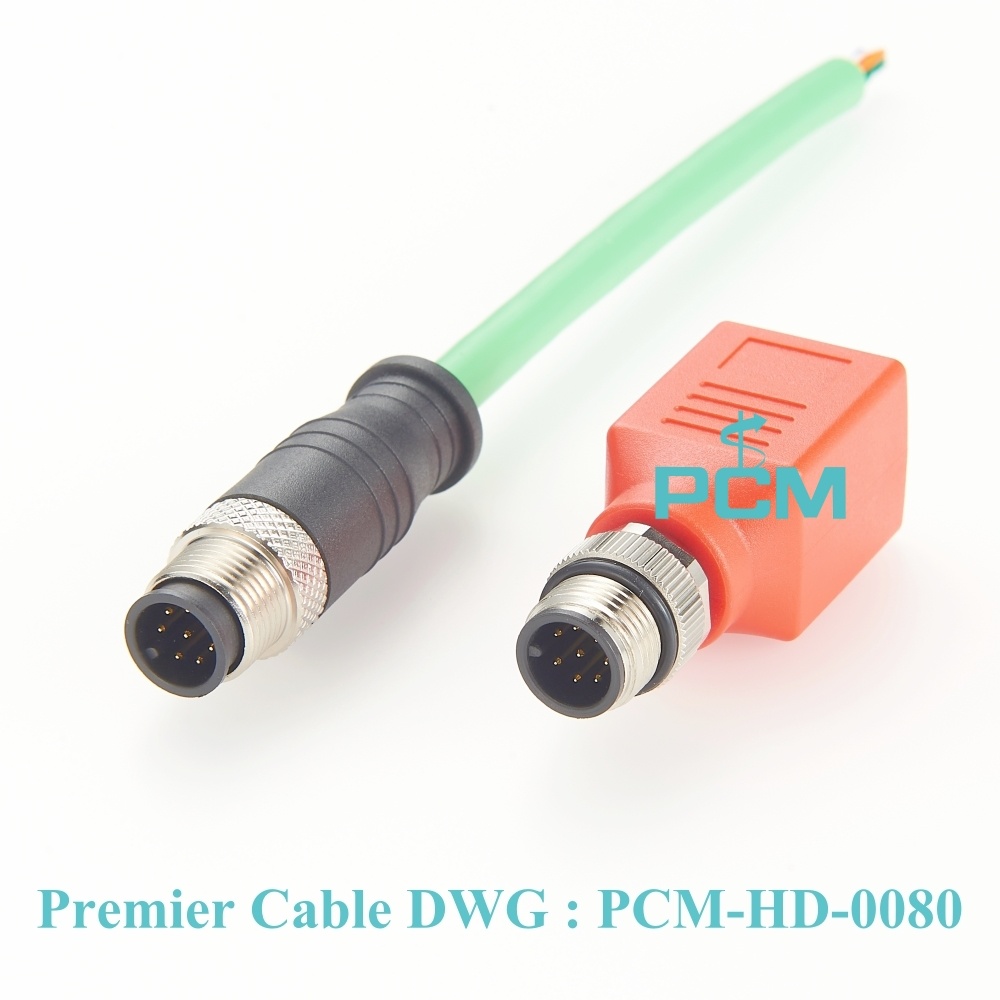 Networking adapter RJ45 to M12 A Code