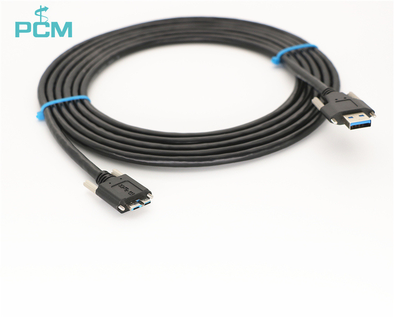 Machine Vision USB 3.0 Cable Micro-B Plug