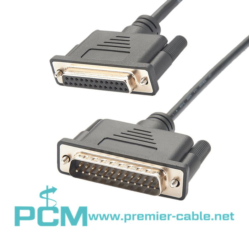 DB25 Male to Female Extension Cable