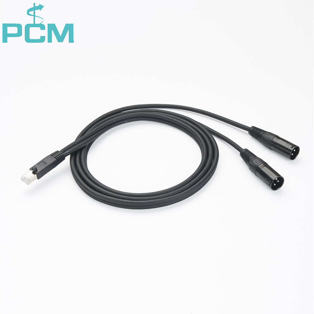 RJ45 Male to XLR male Cable