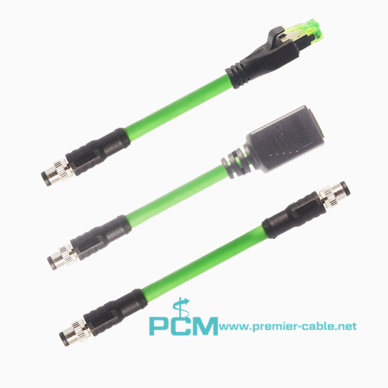 Profinet M8 TO RJ45 Female Cable