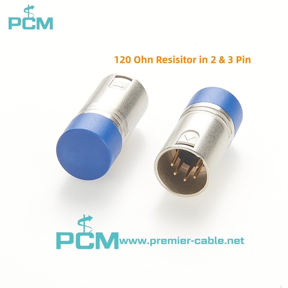 DMX-Termination Resistor 5 pin