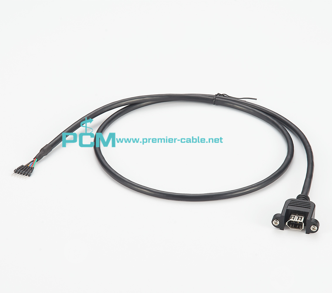 IEEE-1394a 6p Firewire Cable for Motherboard