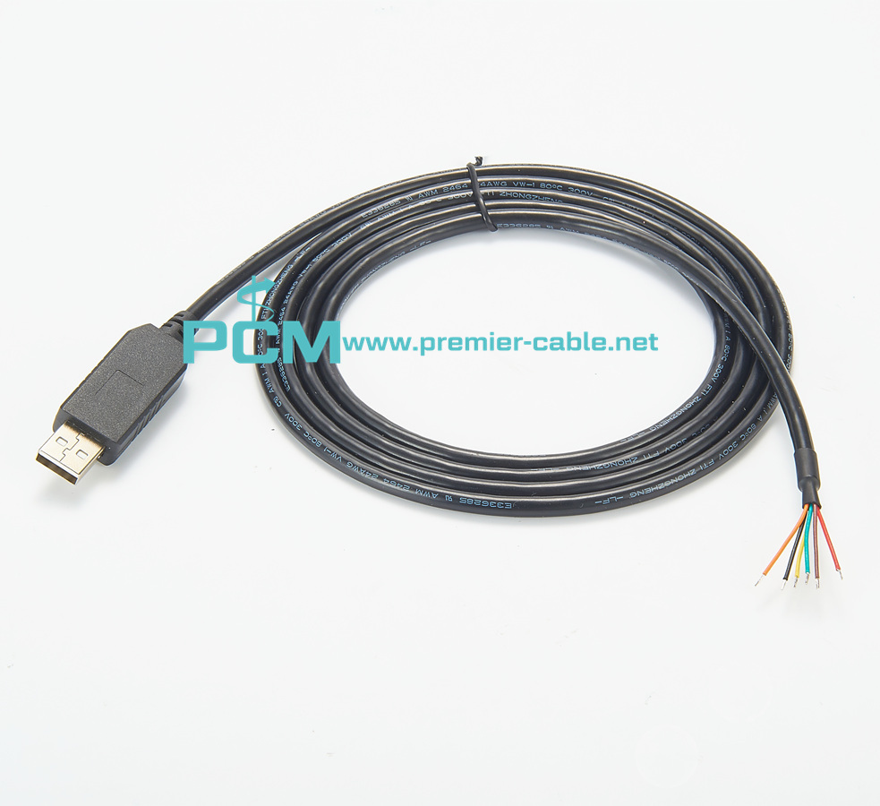 Solar Power USB interface cable