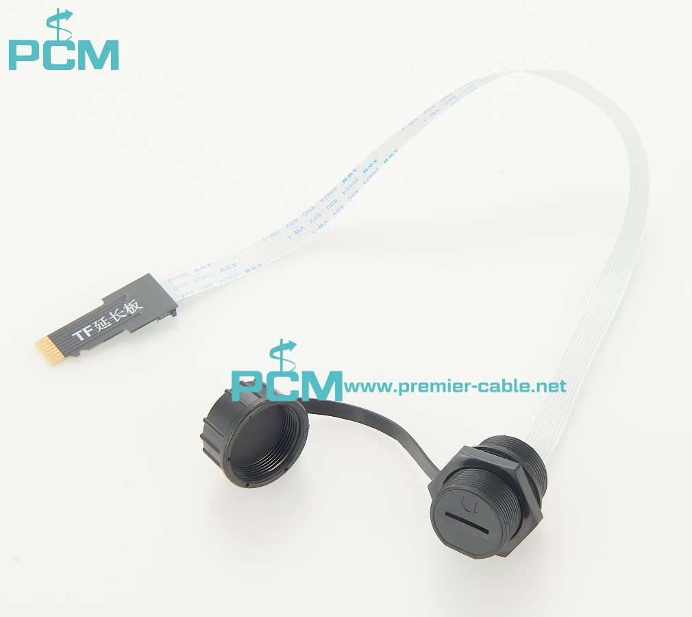 Micro SD to TF Extension Cable Adapter IP67 Waterproof