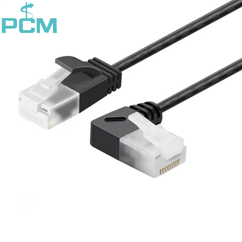 Left Angle UTP Network Patch Cable