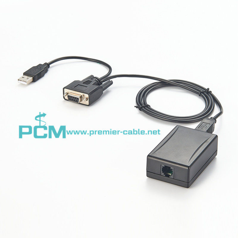 DB9 to RJ11 RJ12 Cash Drawer Cable  