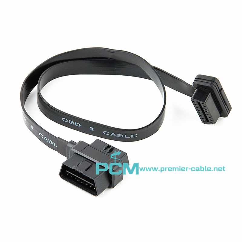 OBD II OBD2 16 Pin Splitter Extension Cable