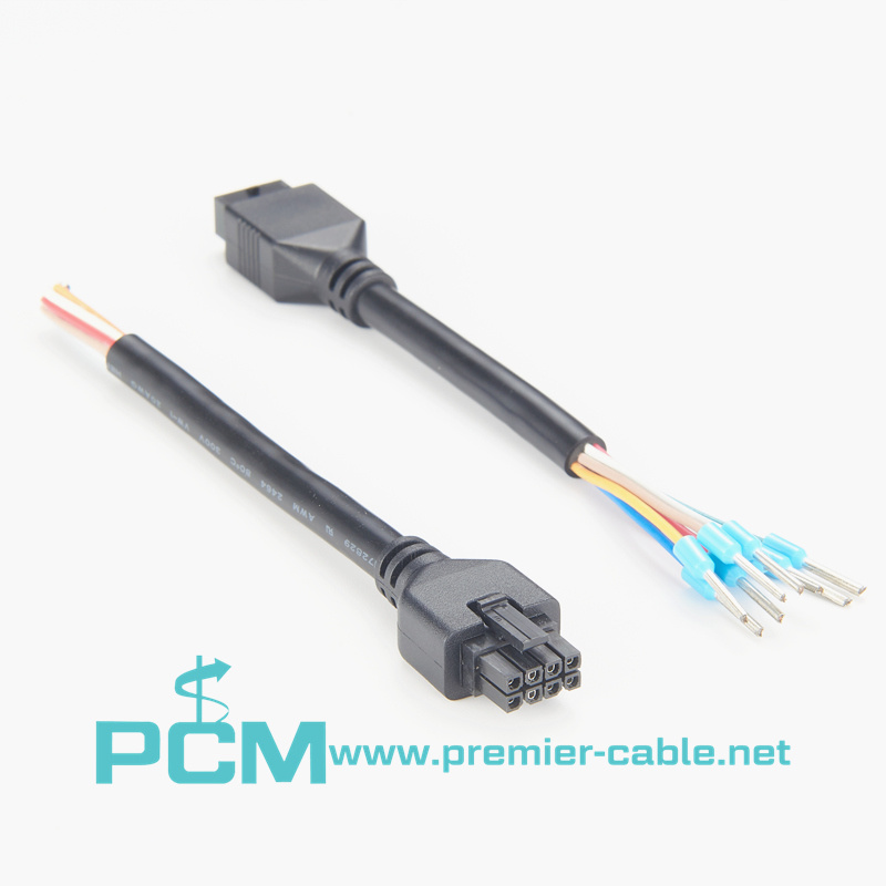 Cable Assembly, Micro-Fit 3.0 Receptacle , 8 Positions