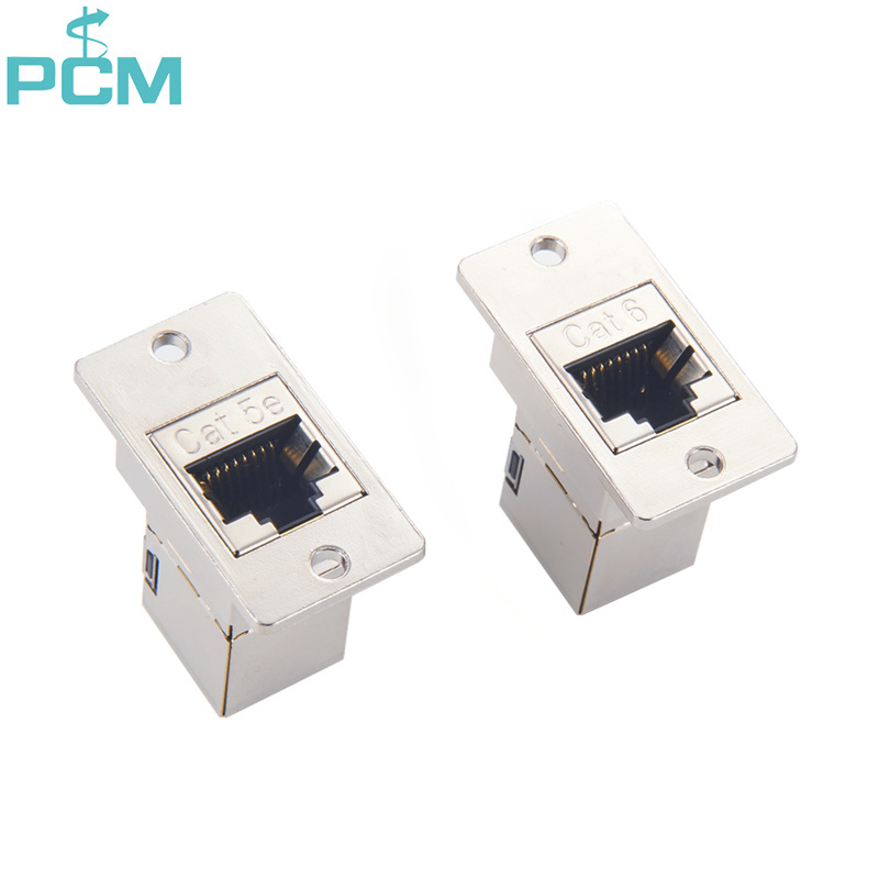 Cat6 RJ45 Panel Mount Coupler Cable