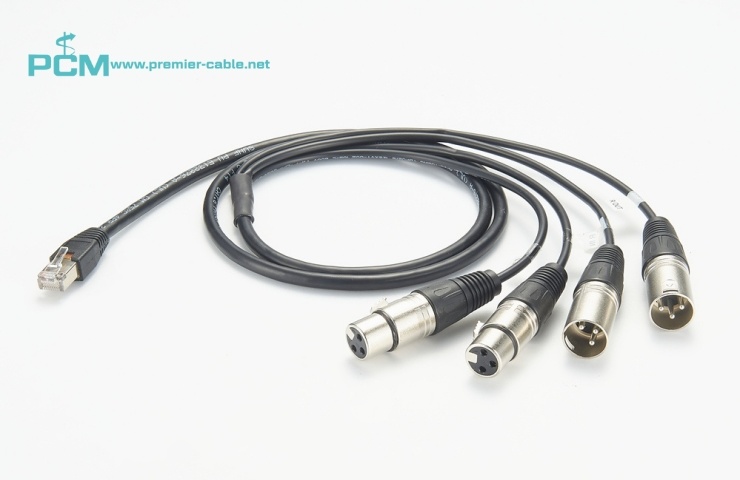 XLR to RJ45 Adapter Cable