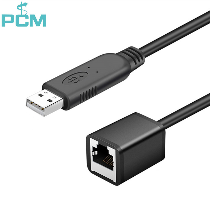 FTDI FT232 Chip USB to RS232 Serial to RJ45 CAT5 Female Console Cable for Cisco Juniper AP