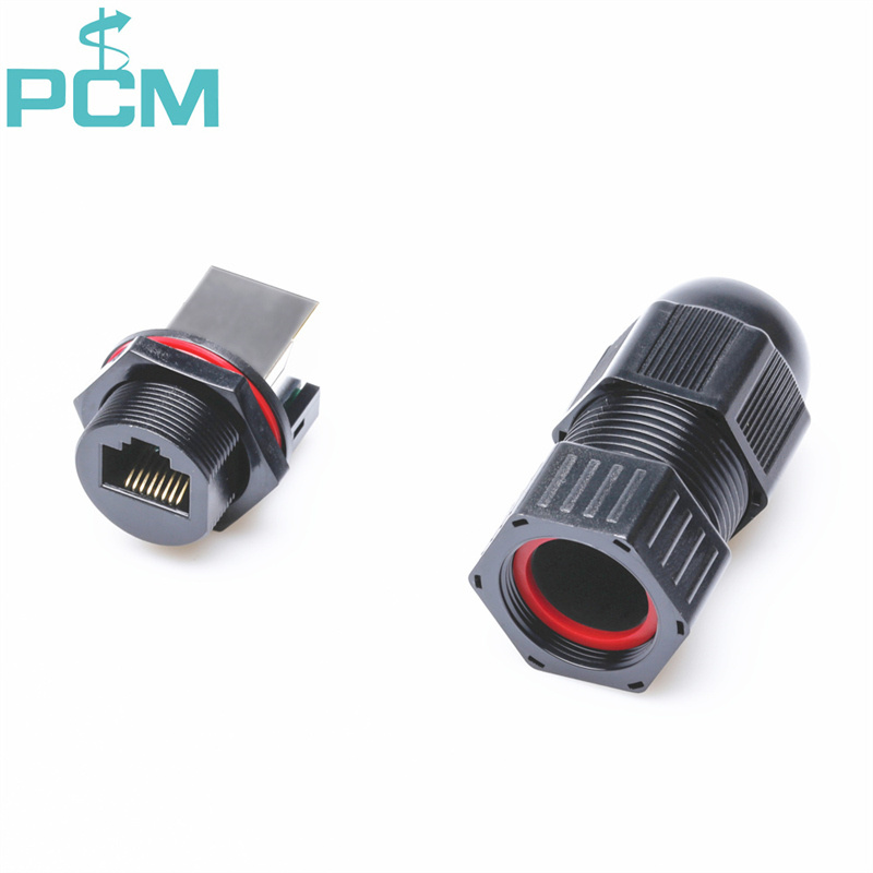 CAT5e Waterproof Cable Gland Cable Side