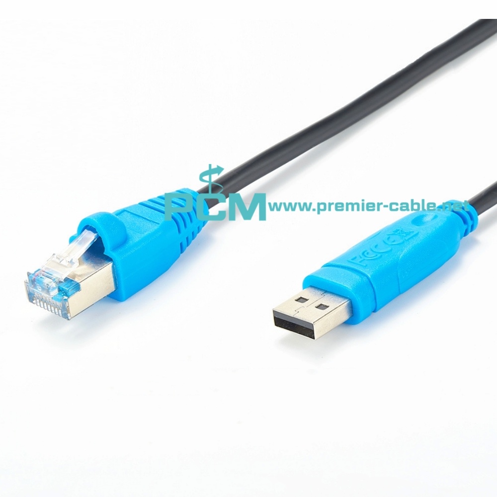 RS485 USB to RJ45 Serial Modbus Communication Cable