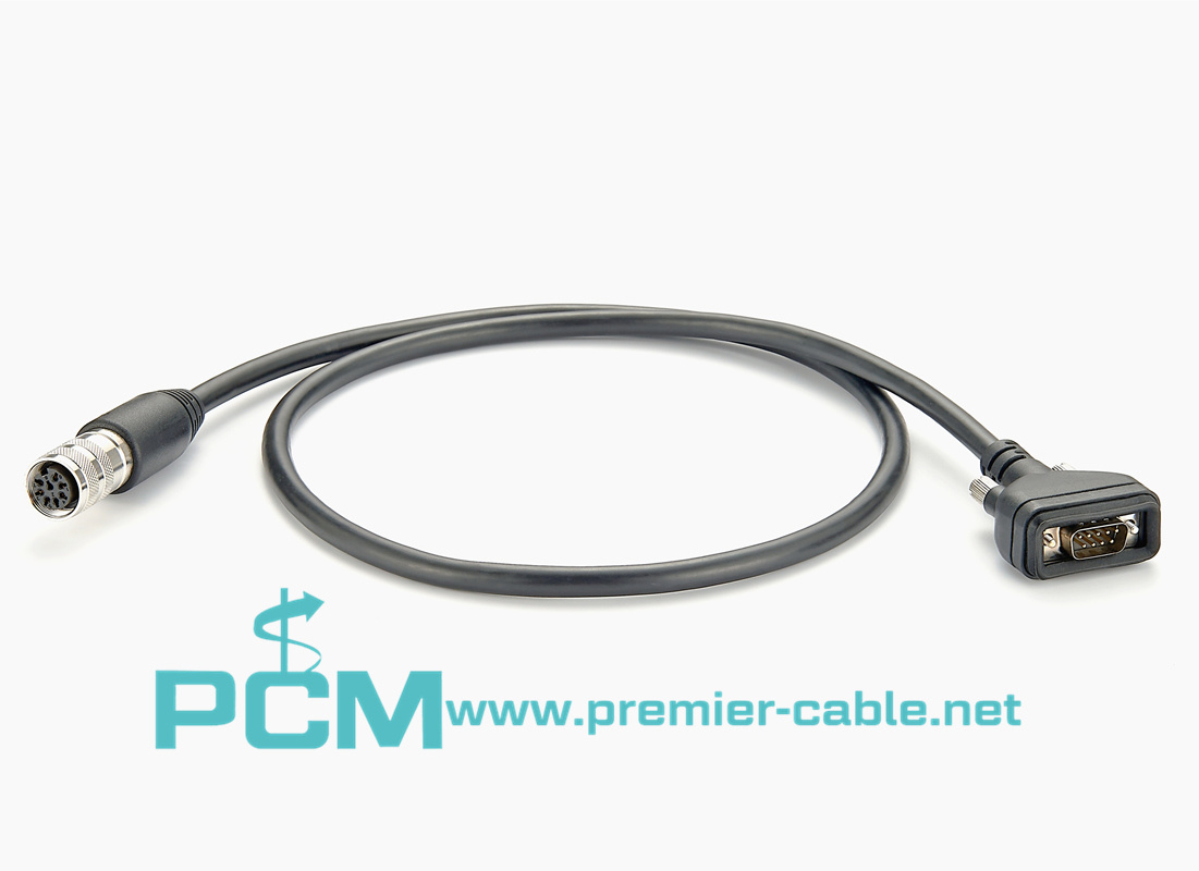 RET control cable male DB9 to female AISG connector