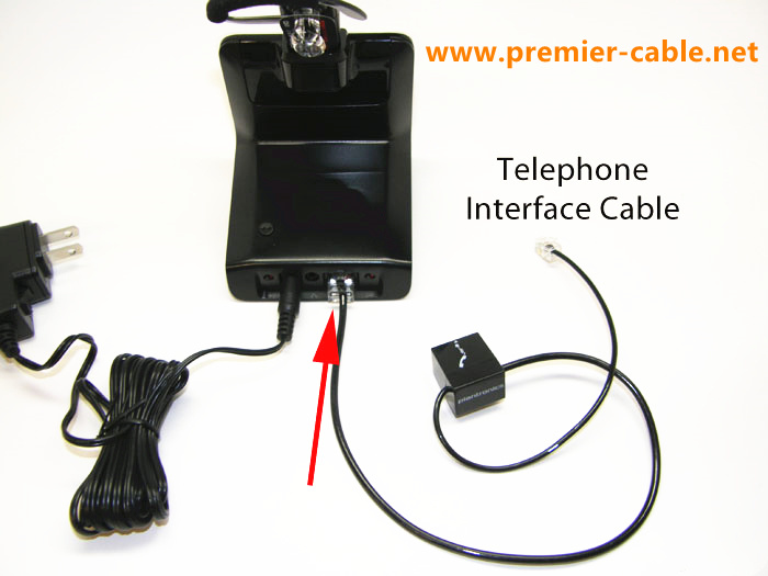 Plantronics Telefonleitungskabel Telephone Interface Cable