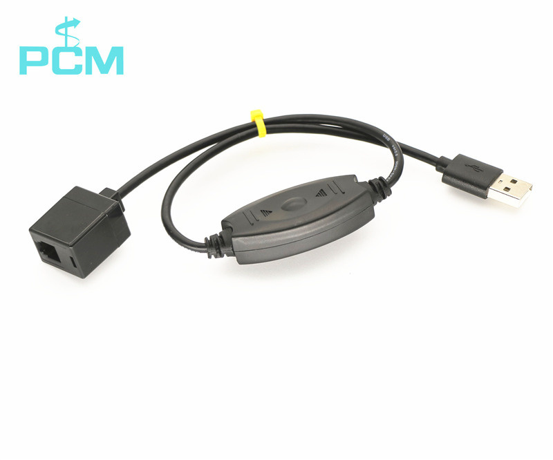 USB to RJ9 Telephone Handset Adaptor