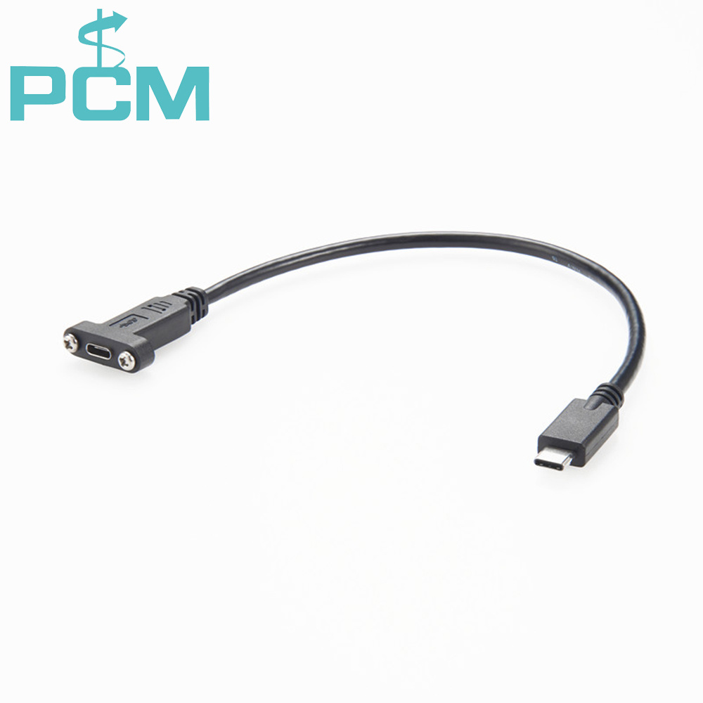 USB 3.1 C Panel Mount Extension Cable