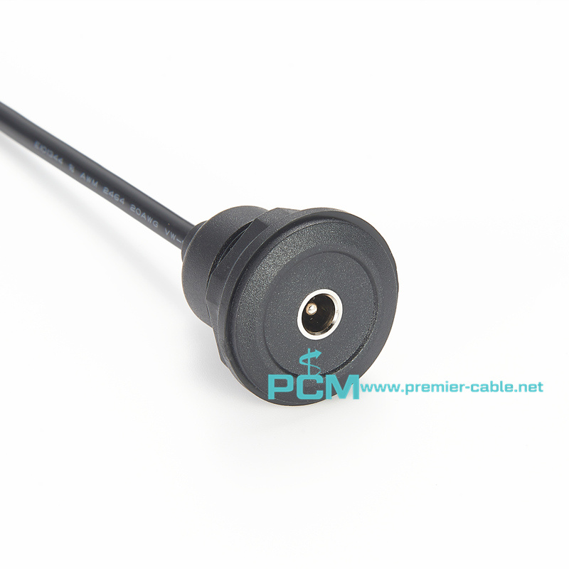 Panel Mount DC Power Jack Cable Assembly