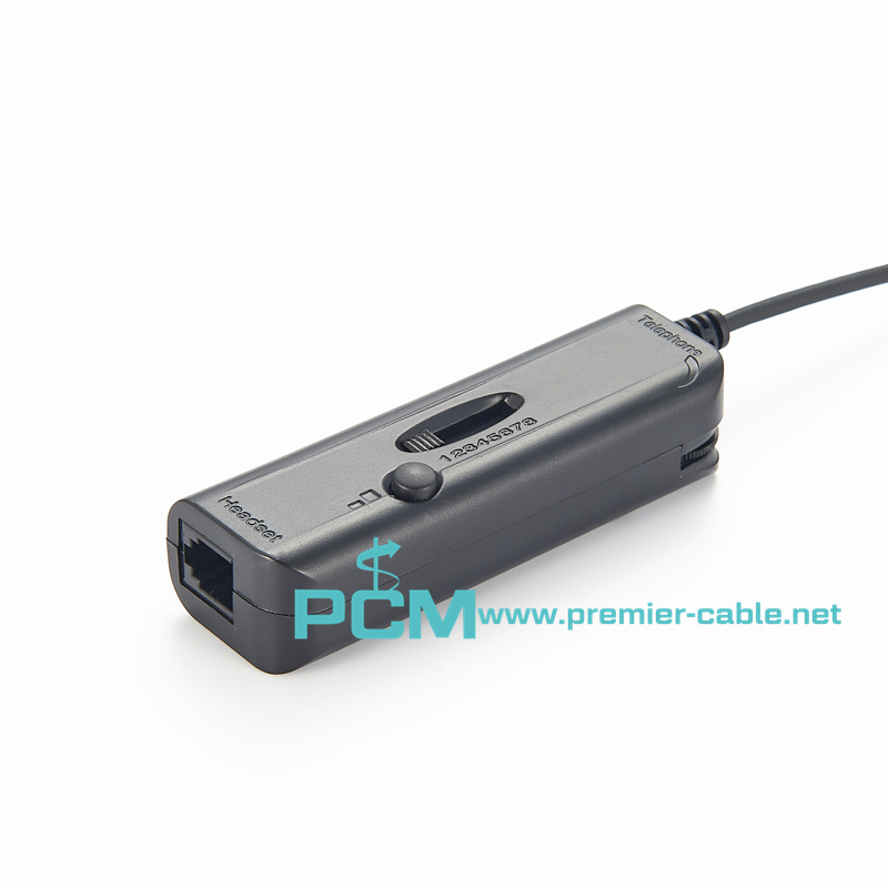 RJ9 Adapter with 8 Circuit Lines Switch 		
