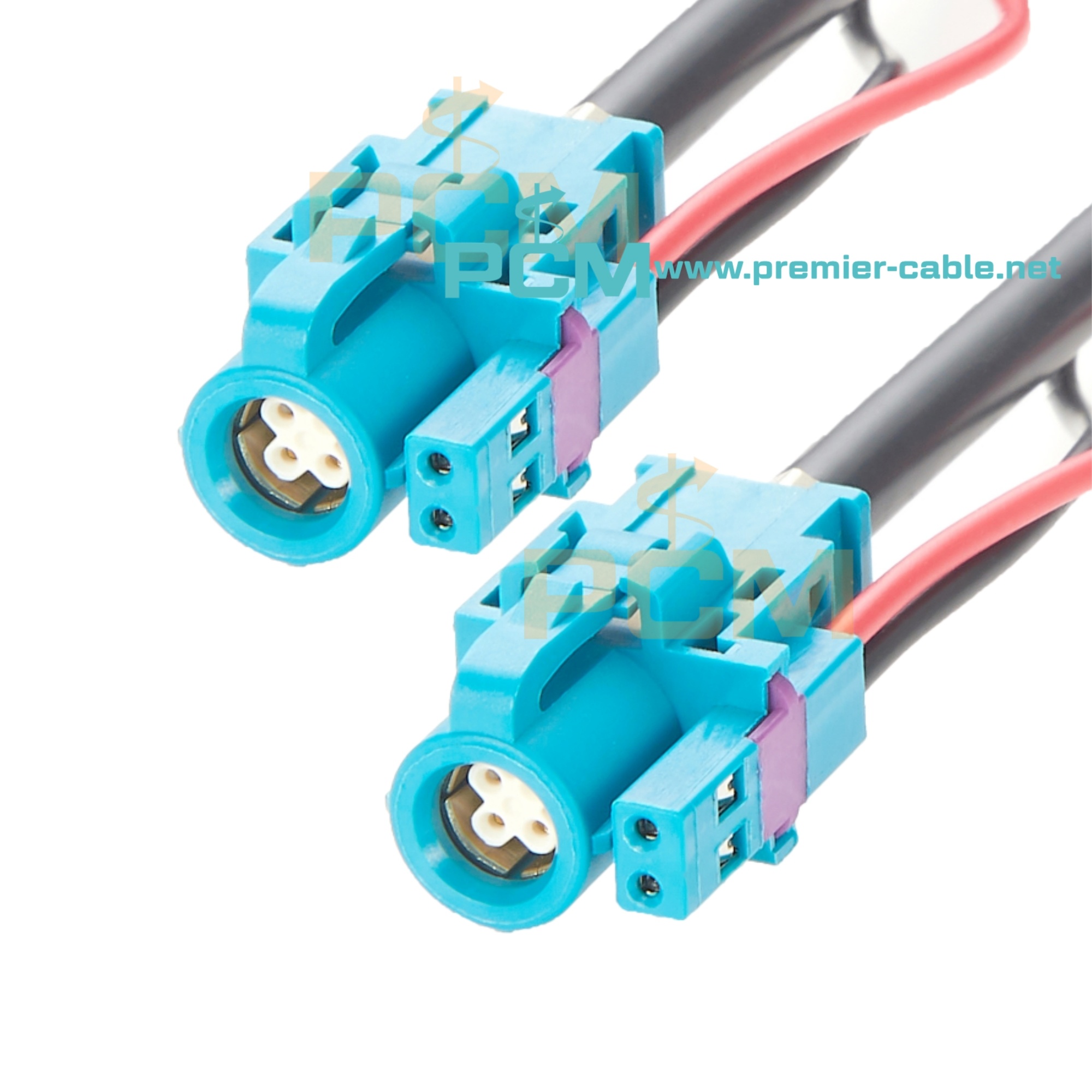 HSD 4+2P Female to Female Automotive LVDS Camera Cable