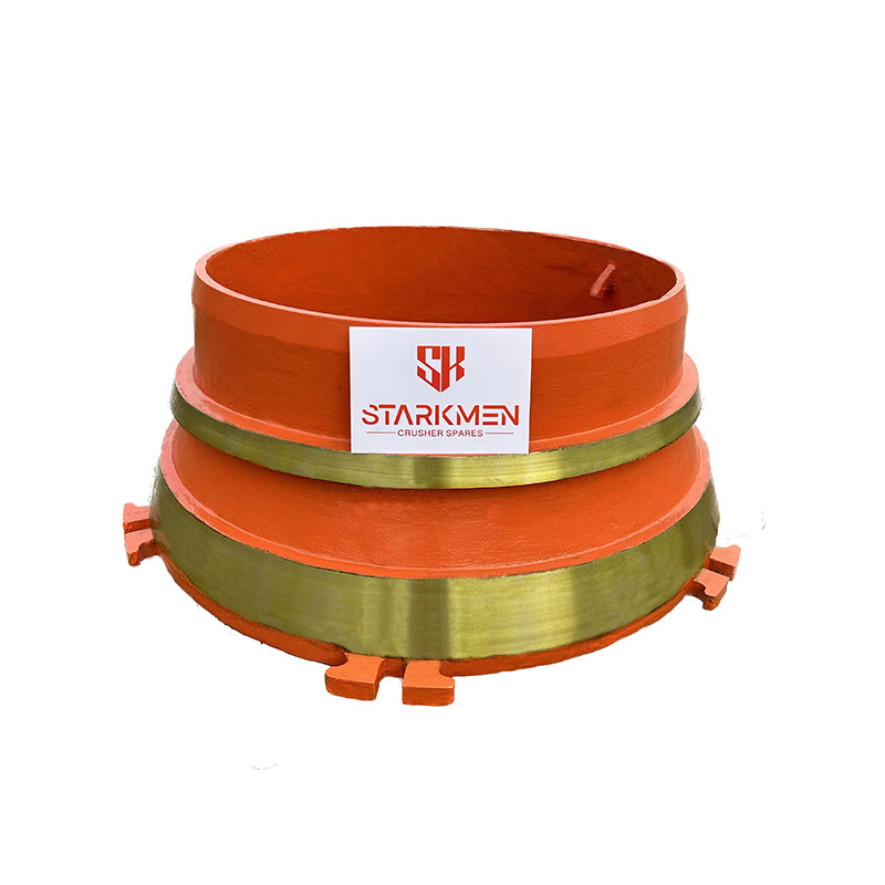 Orange conical fixed plate