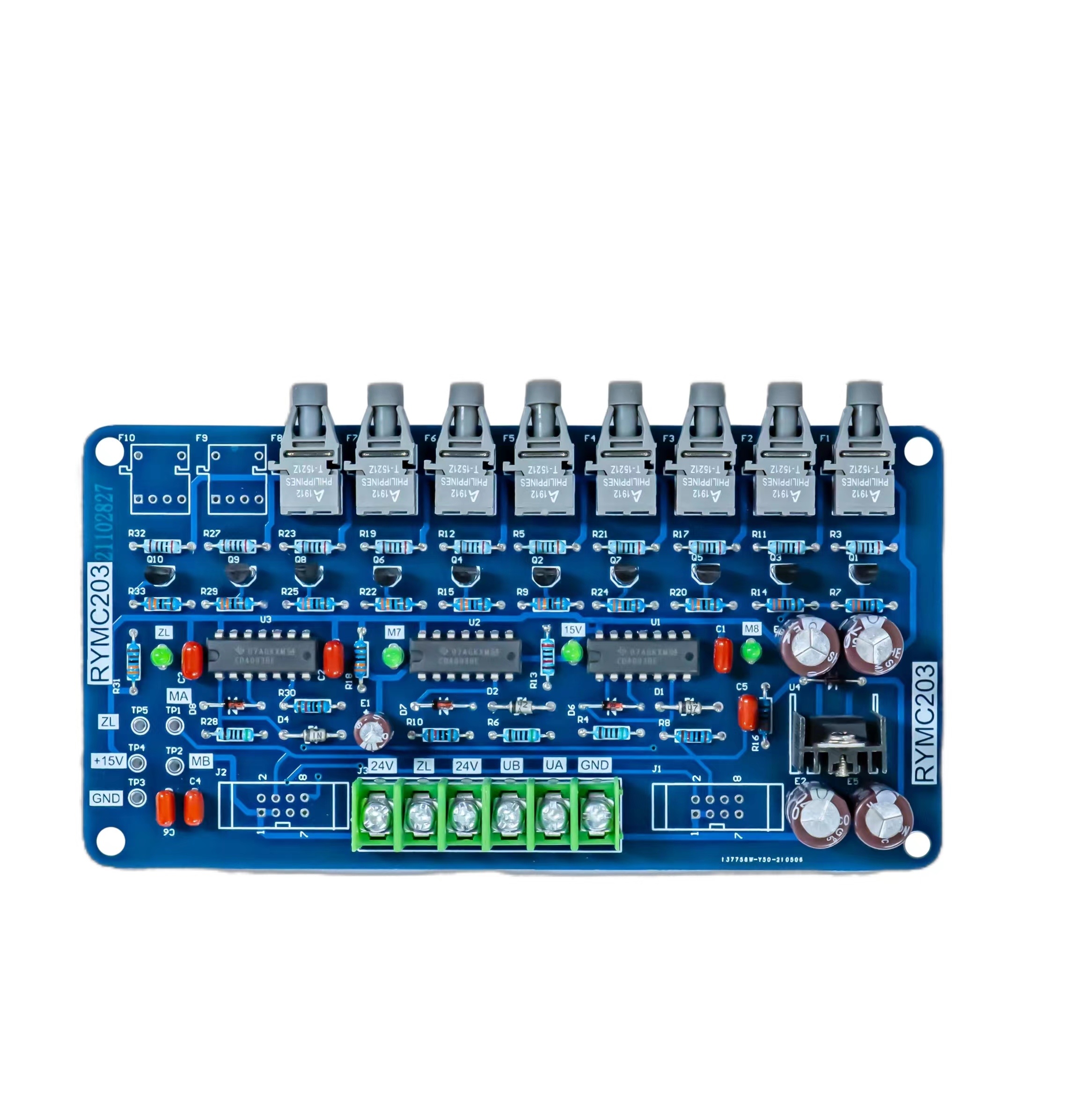光纖接收板 RYMC203-2 RYMC203-4 訂貨號(hào)：02408 RYMC203-6 RYMC203-8