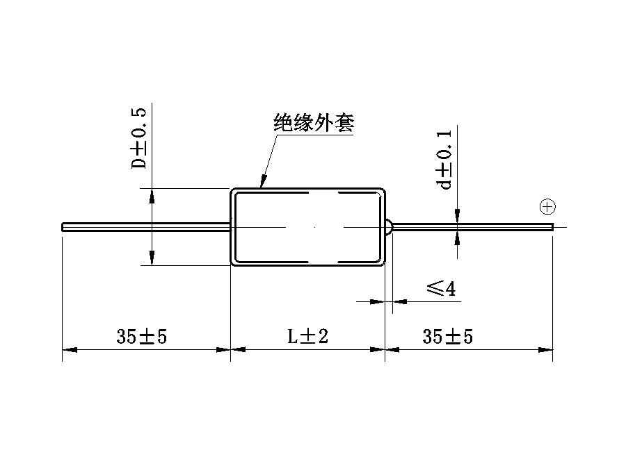 CA 型固體電解質(zhì)鉭電容器