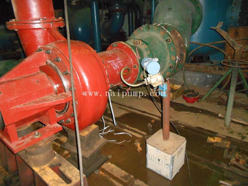 Testing the Performance of new model slurry pumps