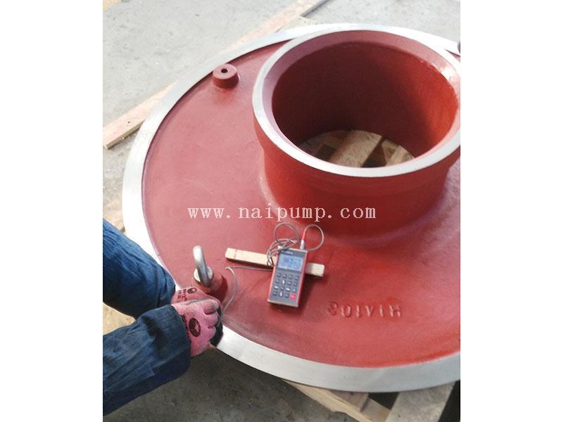 Test the hardness of the parts with a durometer