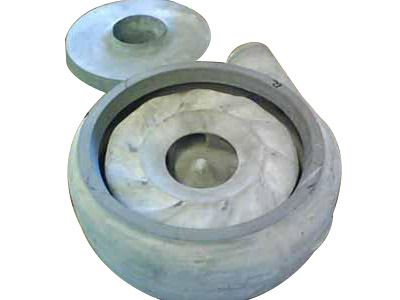 Ceramic pump parts